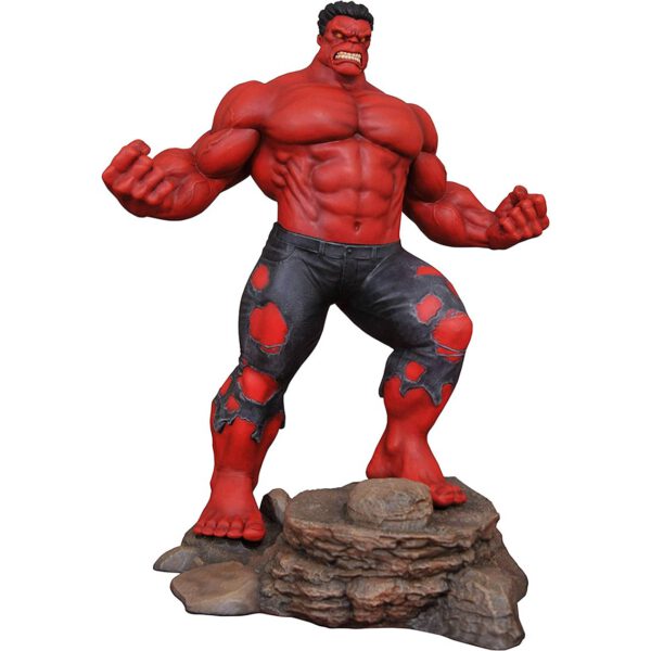 *Figura diamond select toys marvel gallery diorama red hulk