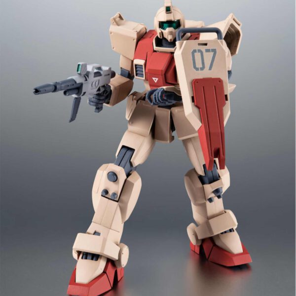 *Figura tamashii nations mobile suit gundam robot spirits rgm - 79 gundam ground type