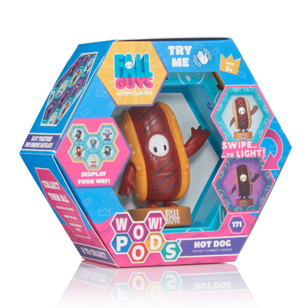 *Figura wow! pod fall guys hotdog