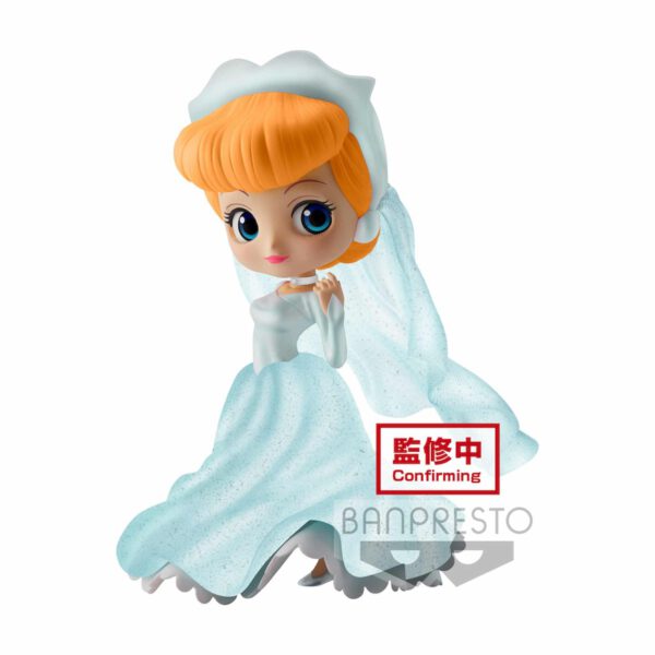 *Figura banpresto q posket disney characters dreamy style glitter collection vol 2 cenicienta cinderella