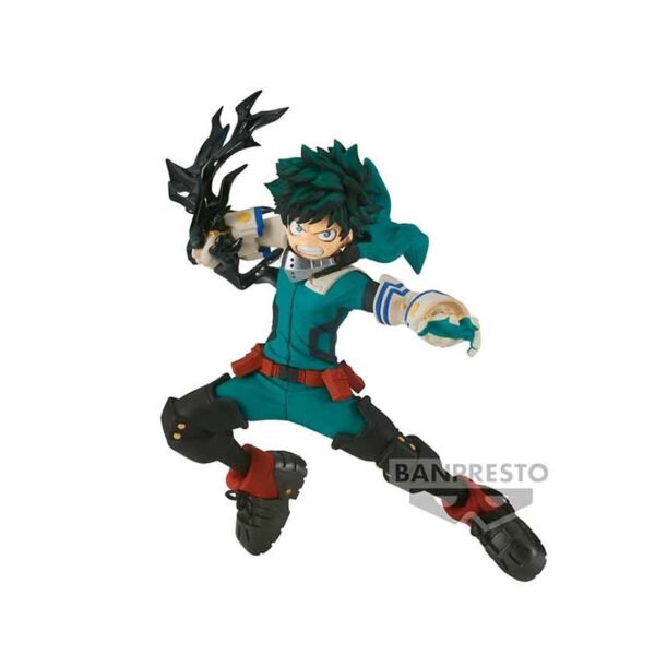 *Figura banpresto my hero academia the amazing heroes izuku midoriya latigo negro plus vol 2