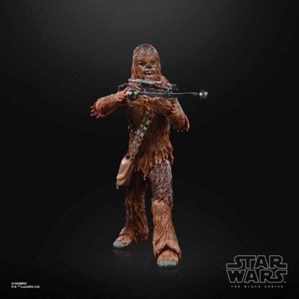 *Figura hasbro star wars a new hope chewbacca  black series