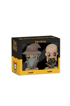 *Set 2 figuras sd toys pokis el señor de los anillos gandalf y legolas