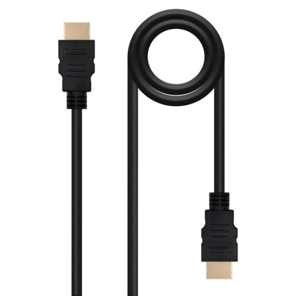 *Cable nanocable hdmi macho - macho negro 1m
