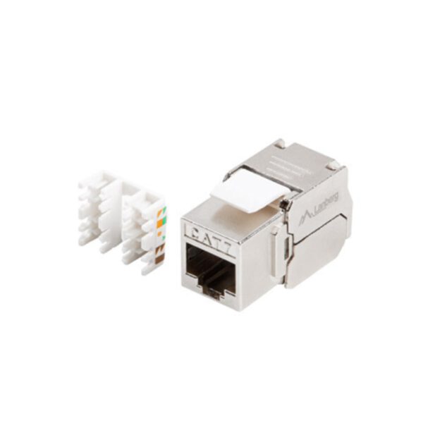 *Conector keystone lanberg cat.7 ftp rj45 180º toolless