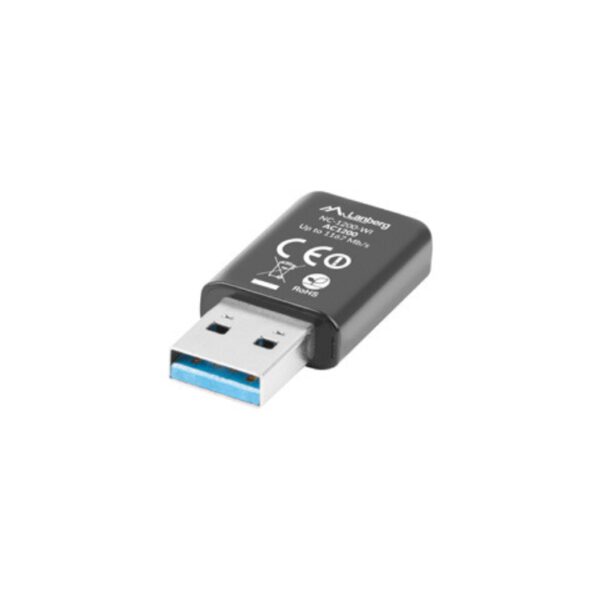 *Adaptador red lanberg usb wifi 1200 mb - s dual band