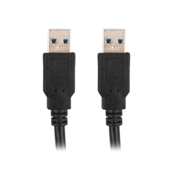 *Cable usb 3.0 lanberg 0.5m -  macho - macho -  negro