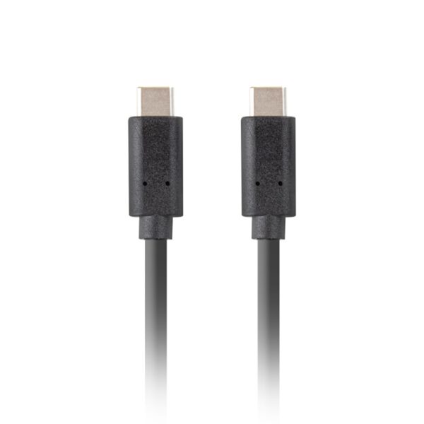 *Cable usb tipo c lanberg 0.5m - macho - macho - negro