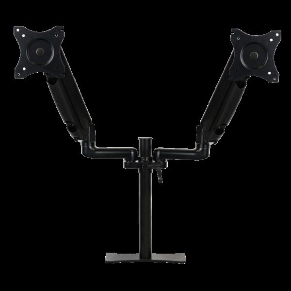 *Brazo articulado soporte doble monitor ajustable 27 pulgadas vesa 75 x 75 - 100 x 100