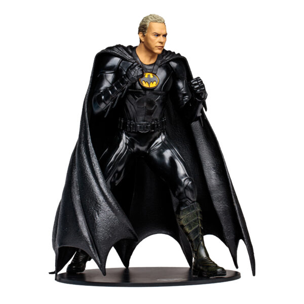*Megafigura mcfarlane toys dc multiverse the flash -  batman michael keaton sin mascara