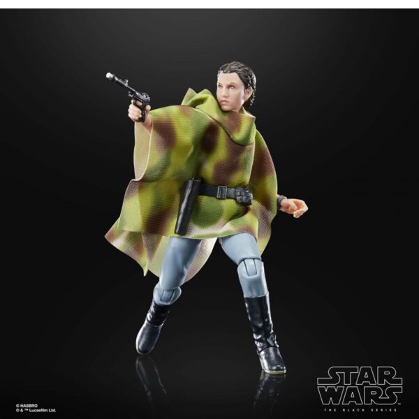 *Figura hasbro the black series 40th aniversario star wars: return of the jedi -  princesa leia (endor)