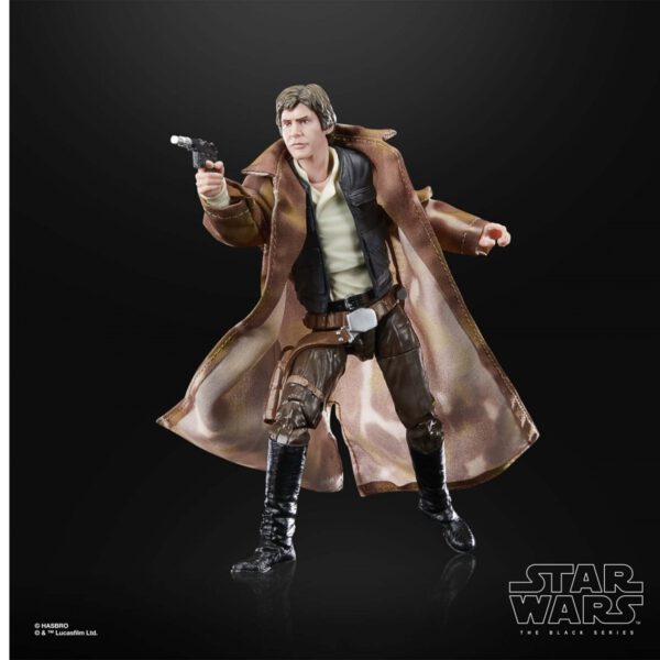 *Figura hasbro the black series star wars -  han solo (endor)