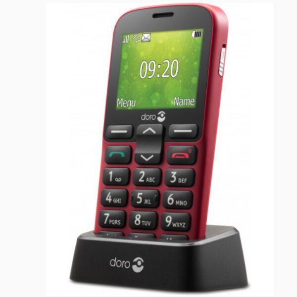 *Telefono movil doro 1380 red - 0.3mpx - 2g - rojo