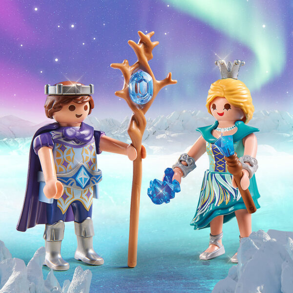 *Playmobil princesa y príncipe de hielo