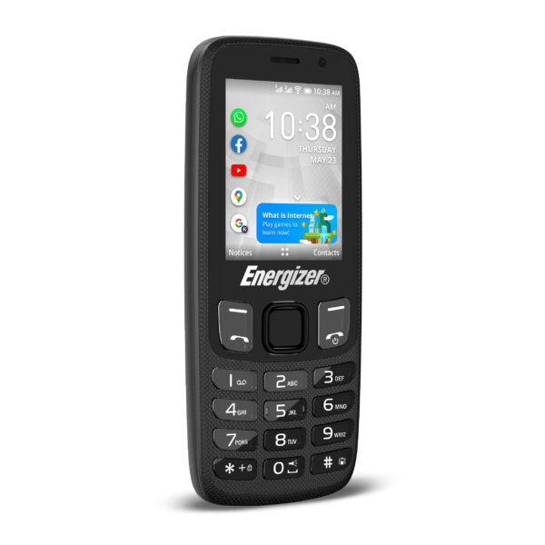 *Telefono movil energizer e24s - 4g - 2.4 pulgadas - black eu - negro