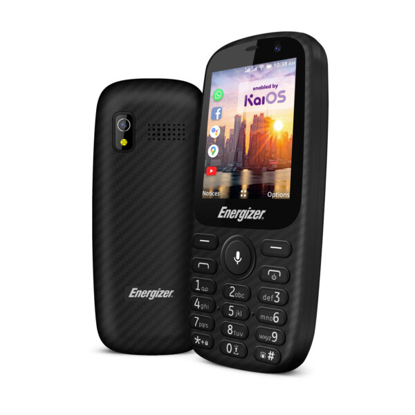 *Telefono movil energizer e241s - 4g - 2.4 pulgadas - black eu - negro