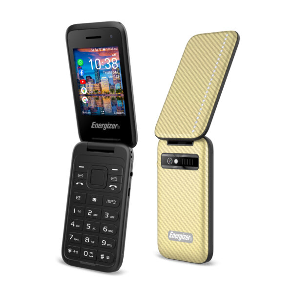 *Telefono movil energizer e282scd - 4g - 2.8 pulgadas - diamond gold eu - dorado