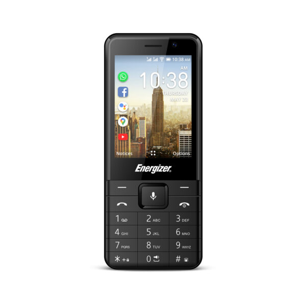 *Telefono movil energizer e280s - 4g - 2.8 pulgadas - black eu - negro