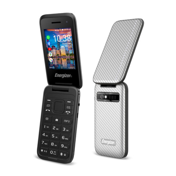 *Telefono movil energizer e282scd - 4g - 2.8 pulgadas - diamond silver eu - plateado