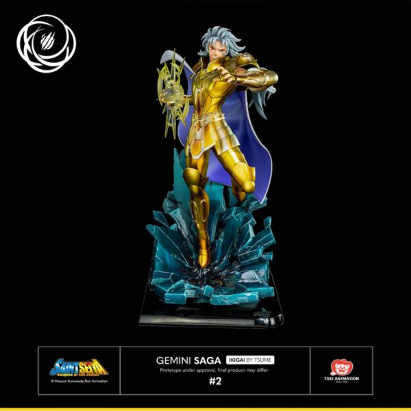 *Figura tsume arts saint seiya gemini saga resina escala 1 - 6 ikigai