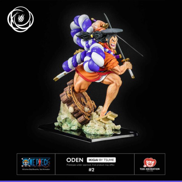 *Figura tsume arts one piece wano oden escala 1 - 6 ikigai