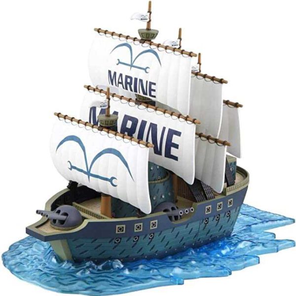 *Replica bandai hobby one piece grand ship collection barco de la marina model kit
