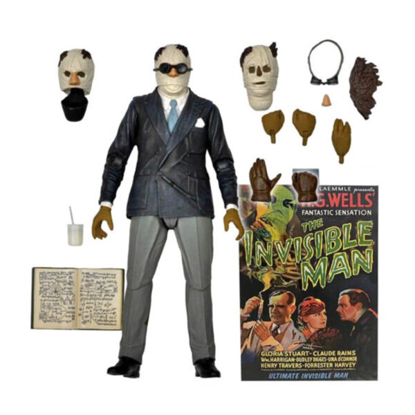 *Figura neca universal monster scale action ultimate invisible man