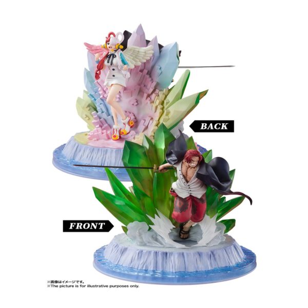 *Figura tamashii nations figuarts zero one piece extra battle red shanks & uta