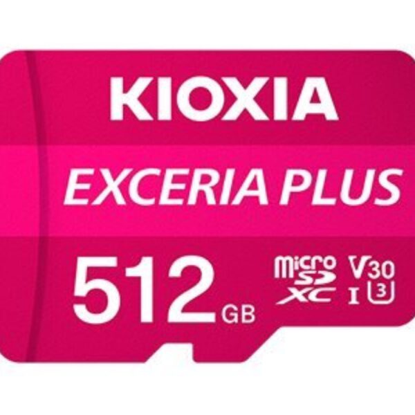 *Tarjeta memoria micro sd kioxia 512gb exceria plus uhs - i c10 r98 con adaptador