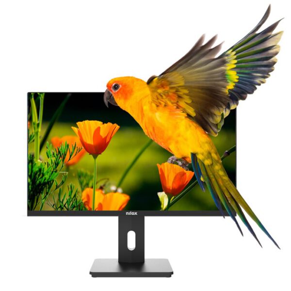 *Monitor led 24 pulgadas nilox nxm24reg02 va - hdmi - dp - vga - 75hz - 4ms - vesa 100 x 100 - regulable