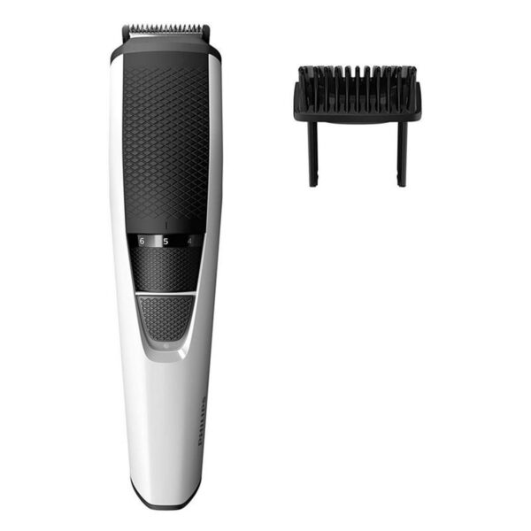 *Cortapelos philips beardtrimmer bt3206 - 14 blanco 10 ajust. 1mm - recorta barba - cabezal lavable - 45min