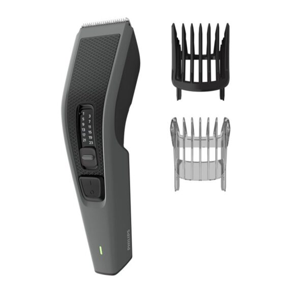 *Cortapelos philips hairclipper serie 3000 negro 13 ajustes - 45 min autonomia - lavable - peine barba