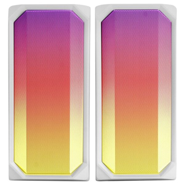 *Altavoces mars gaming msrgb bt 15w blanco