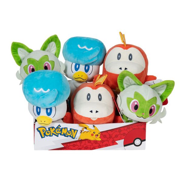 *Peluche jazwares pokemon generación ix 21cm 1 unidad (1 peluche)