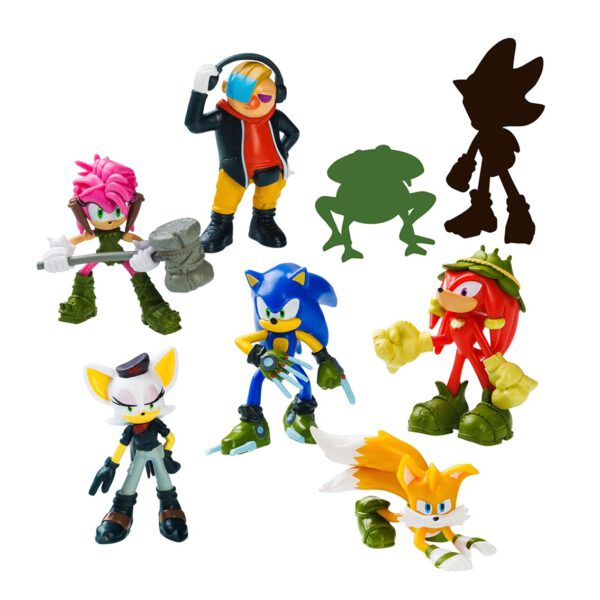 *Surtido de figuras pack de 8 sonic