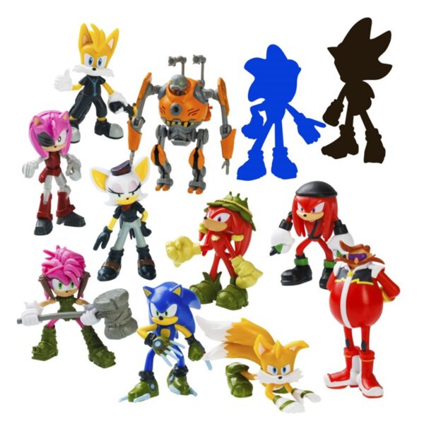 *Surtido de figuras pack de 12 sonic