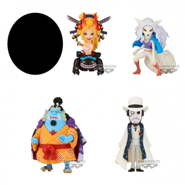 *Figura banpresto one piece world collectable wanokuni onigashima 6 unidad aleatoria