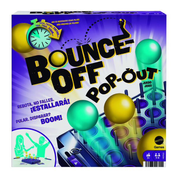 *Juego de mesa mattel bounce off pop - out!