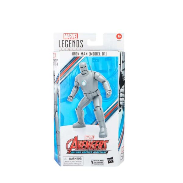 *Figura hasbro marvel legends series avengers iron man model 01