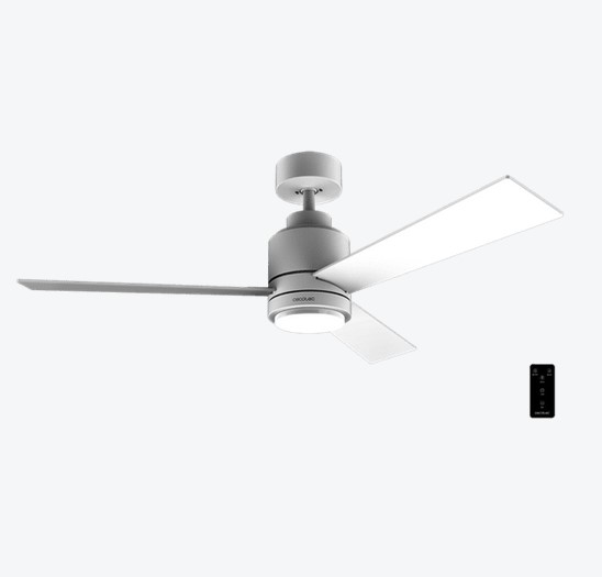 *Ventilador techo cecotec energysilence aero 4850 style white led y mando