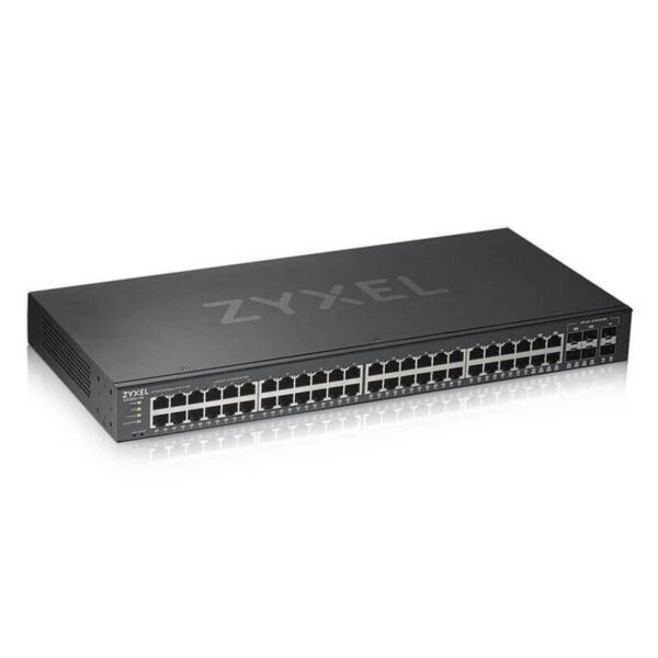 *Switch 50 puertos zyxel gs1920 - 48v2 - eu0101f gestionable 44 puertos gigabit ethernet + 4 puertos sfp combo + 2 puertos sfp