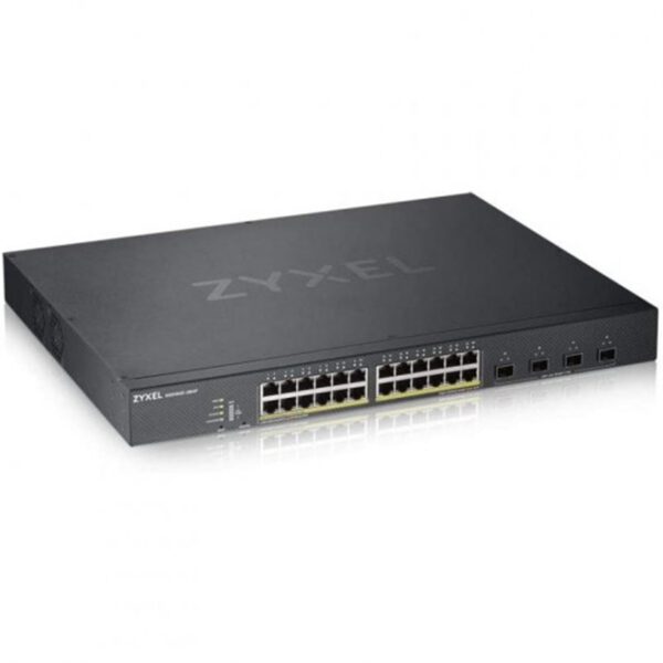 *Switch 28 puertos zyxel xgs1930 - 28hp - eu0101f 24 gigabit ethernet + 4 puertos sfp+
