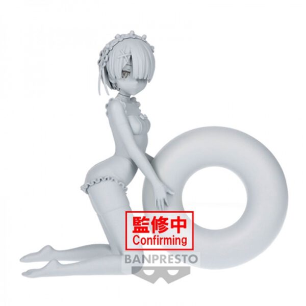 *Figura banpresto re zero starting life in another world celestial vivi ram maid style ver.13cm