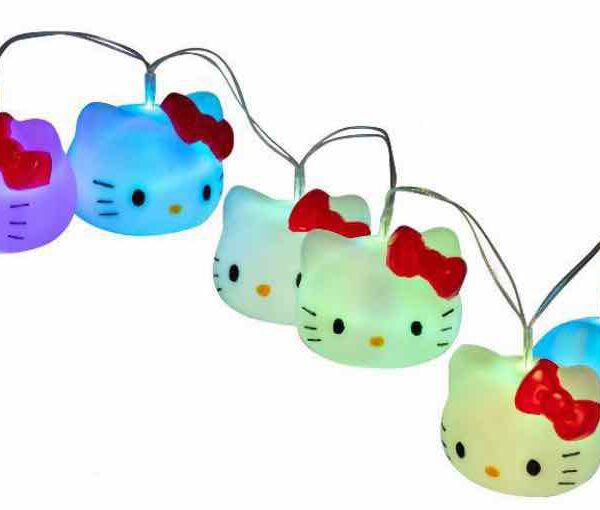 *Guirnalda luminosa teknofun madcow entertainment hello kitty 1.20 m