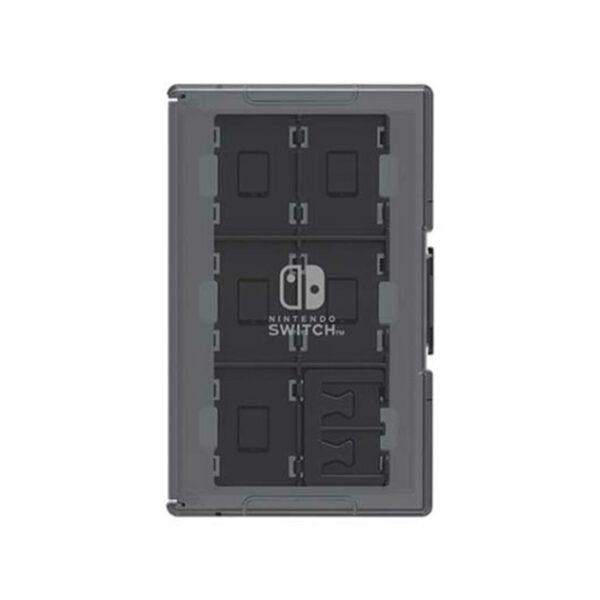 *Estuche hori nintendo switch negro separador -  10 cartuchos -  rigida