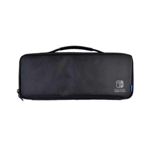 *Funda hori nintendo switch extra larga oled negra extra grande -  reforzada -  acolchada -  separador