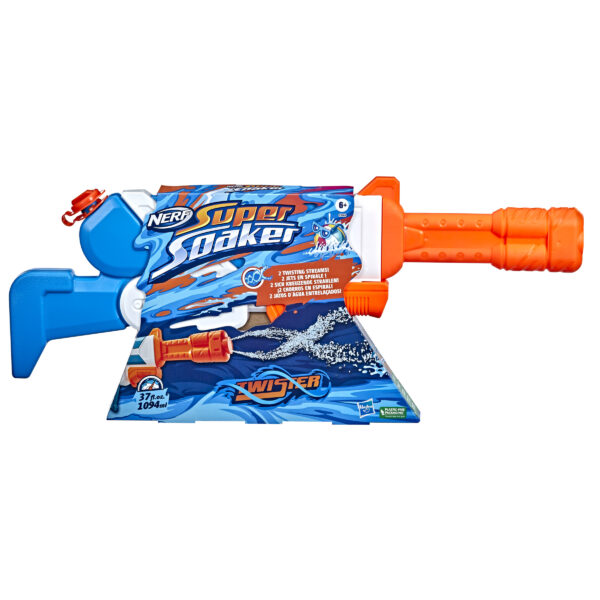 *Pistola de agua hasbro nerf super soaker twister