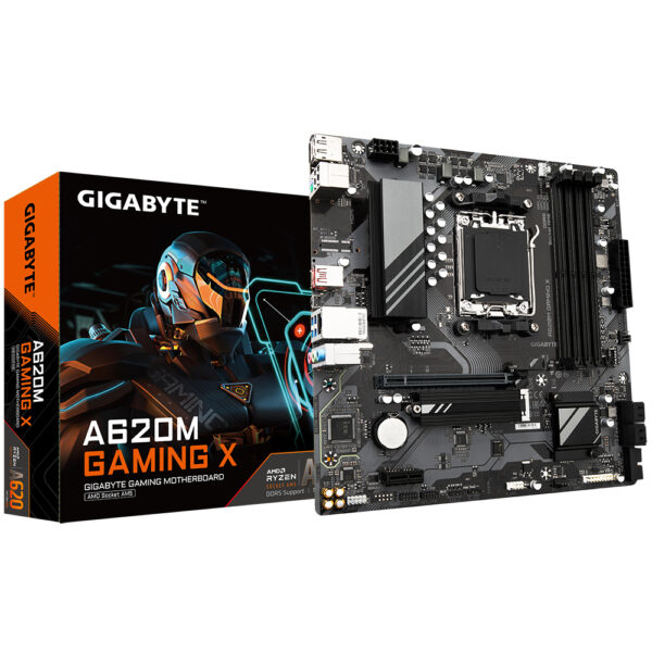 *Placa base gigabyte a620m gaming x am5 matx 4xddr5