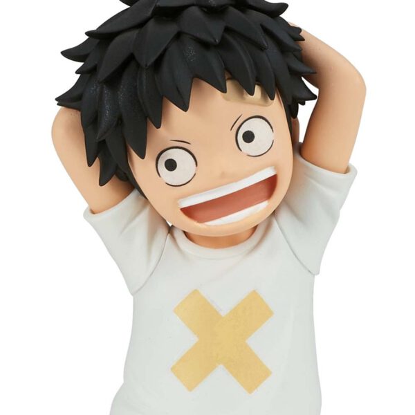 *Figura banpresto one piece film red dxf the grandline series monkey d luffy niño