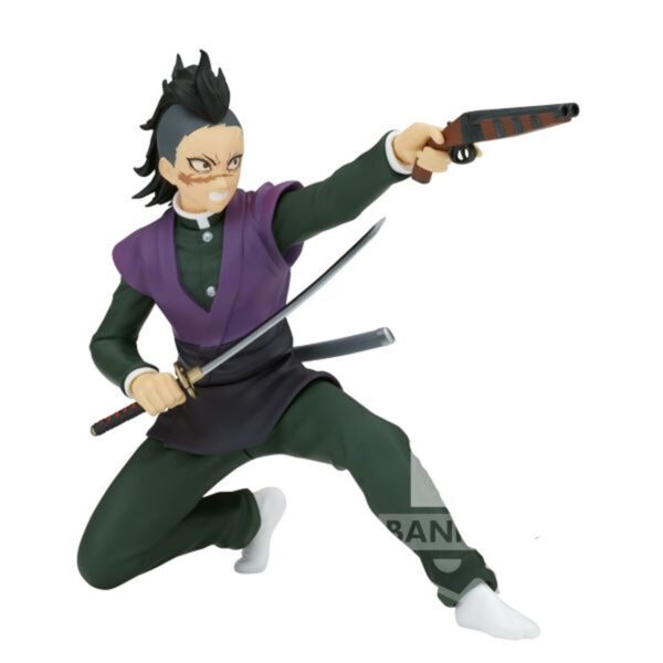 *Figura banpresto demon slayer kimetsu no yaiba vibration stars genya shinazugawa 12cm